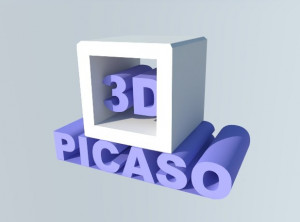 3D логотип PICASO SCM