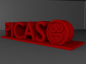 PICASO 3D. Логотип "Максимально совместимый" v2