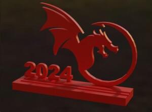 Дракон символ 2024 года