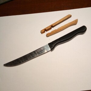 Рукоятка для кухонного ножа 105мм длиной