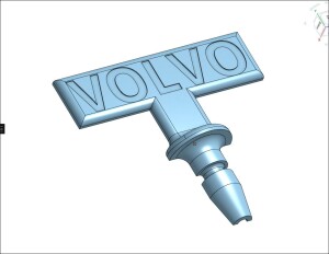 Рукоять маслянного щупа Volvo V70 1271921