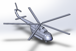 Ми-8 3D-модель для печати