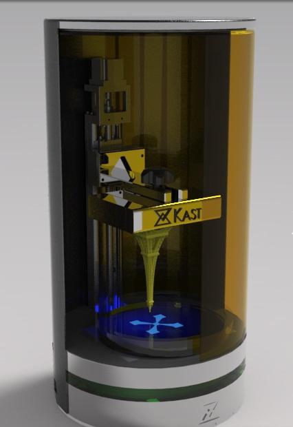 3D-принтер Kast будут продавать на Kickstarter за 1790 долларов