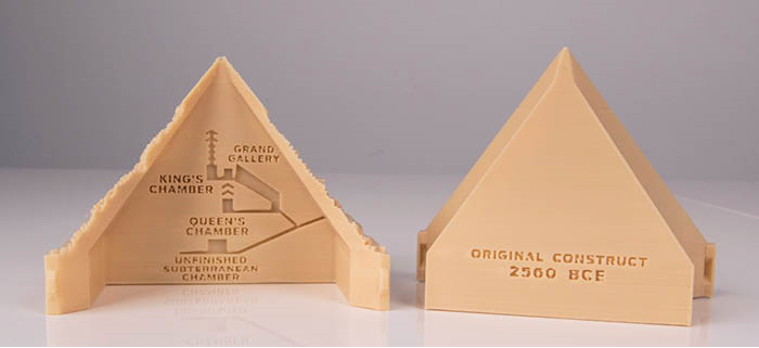 Ученики смогут распечатать великую пирамиду Хеопса на уроках обществознания