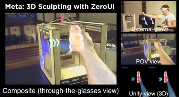 3D-cкульптура и 3D-печать становятся возможны благодаря очкам от компании Meta