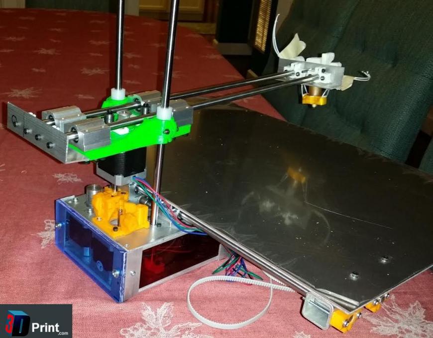 3D-принтер, ЧПУ станок и лазерный гравер в одном приспособлении