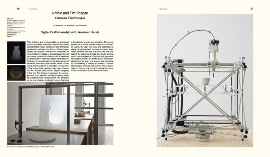 Страница из книги «Печатая вещи: Концепции и Основы для 3D-печати»