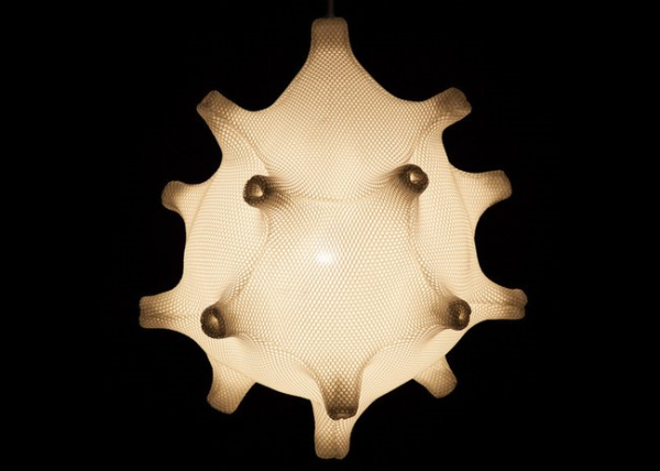 3D-печатные лампы в форме радиолярий светятся в темноте