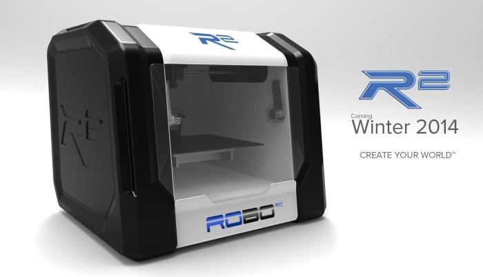 Анонс 3D-принтера Robo 3D R2, электронной платы Titan и нового файлообменника