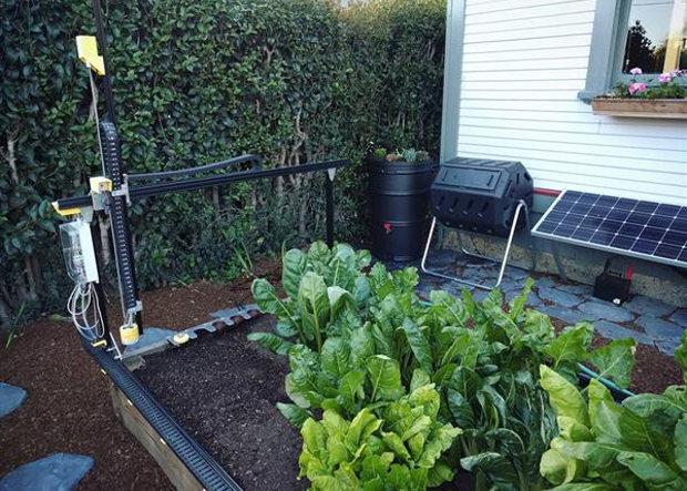 Калифорнийский инженер собрал 'огородный' 3D-принтер