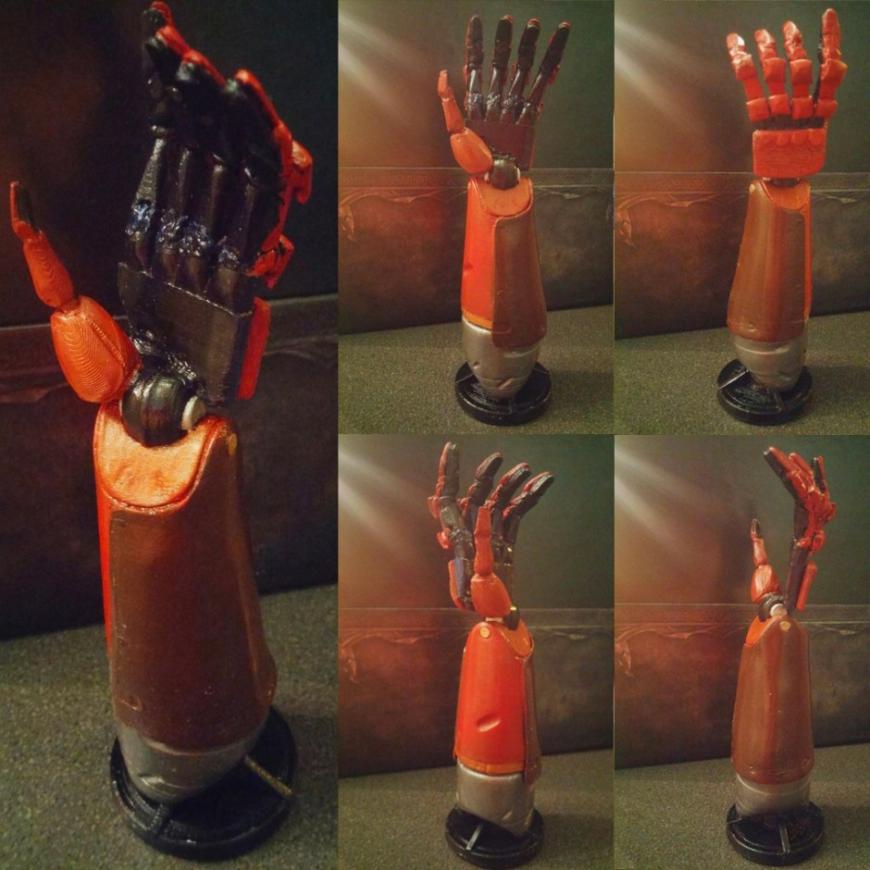 Создание руки из коллекционного издания Metal Gear Solid