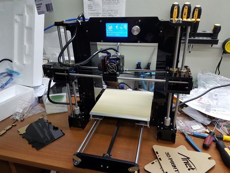 3D принтер Anet A6. Эксплуатация, модернизация.