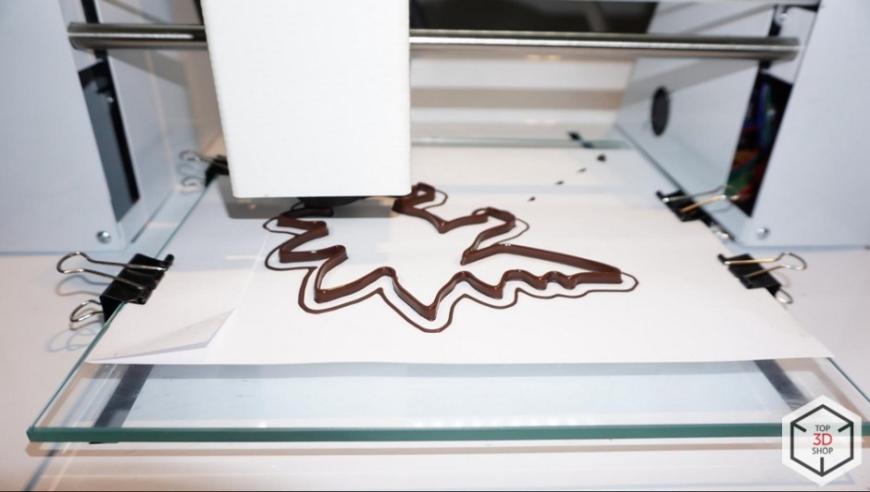 Живой обзор пищевого 3D-принтера Chocola3D