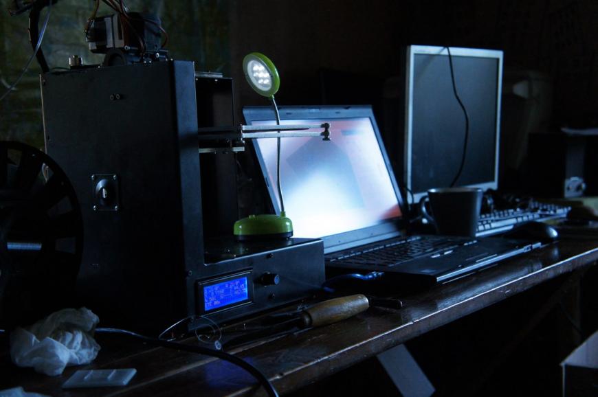 Приключения принтера MZ3D-256 на карельском хуторе. Практическое применение выездной 3D печати :)