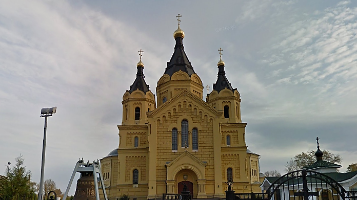 3D сканирование орнаментов в соборе Александра Невского