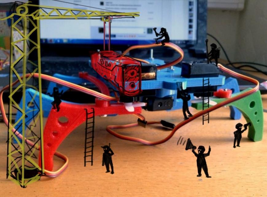 Создание робота с помощью 3D-принтера: это те дроиды, что вы ищете