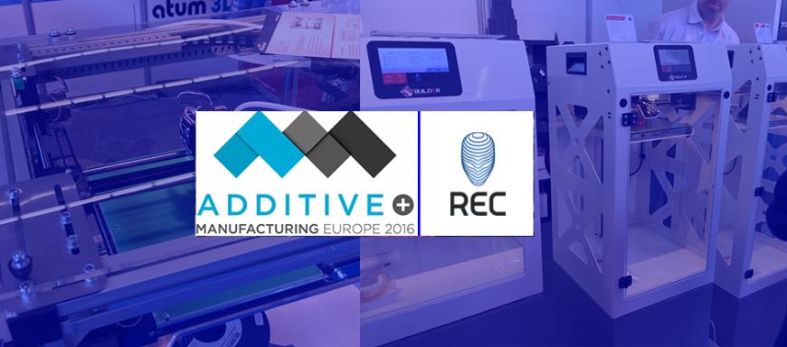 REC на Additive manufacturing Europe 2016 фотообзор pt2