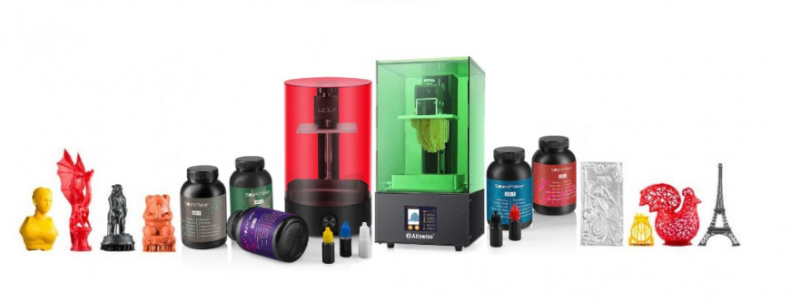 Выбираем бюджетный фотополимерный 3D принтер: Alfawize W10 vs SparkMaker SLA
