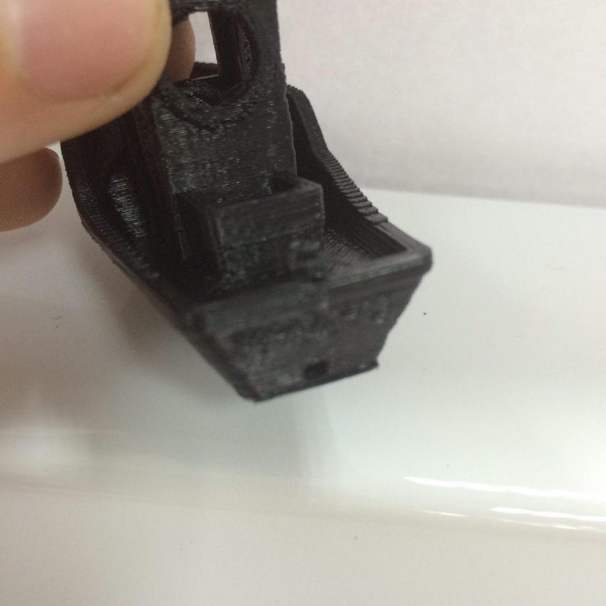 Проблема при печати тестового кораблика 3D Benchy