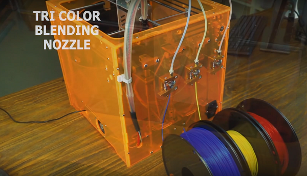 Компания NixTek предлагает бюджетный цветной микширующий 3D-принтер Nix