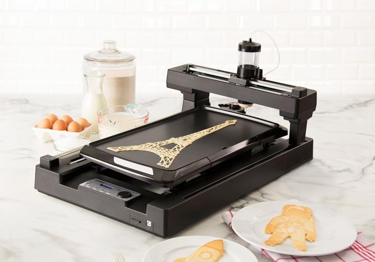 3D-принтер для выпечки блинчиков PancakeBot завоевывает сердца домохозяек