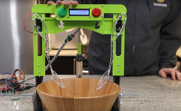 3D-печатная салатомешалка – незаменимый кухонный аксессуар!