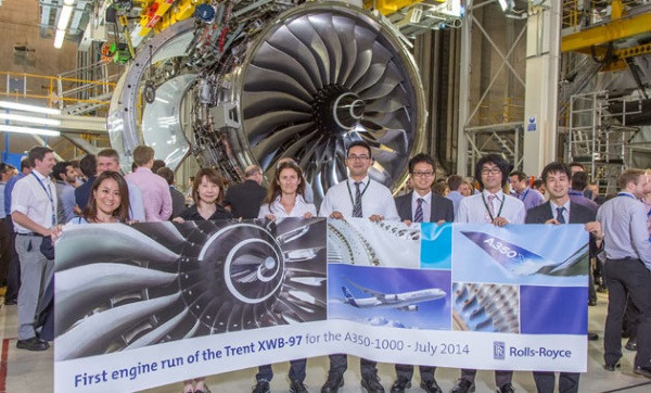 Rolls-Royce проведет летные испытания авиадвигателя с 3D-печатной турбиной