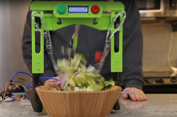 3D-печатная салатомешалка – незаменимый кухонный аксессуар! 3D-печатная салатомешалка – незаменимый кухонный аксессуар!