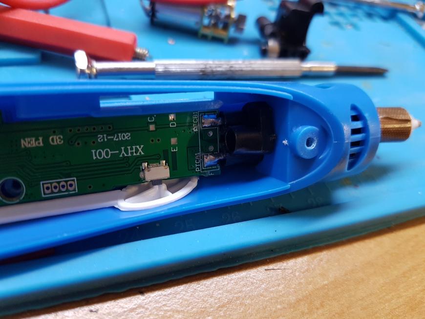 3D ручка Myriwell RP-100А - как увеличить макс температуру?