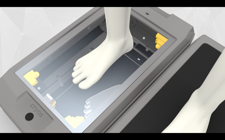 Счастью подиатров и ортопедов нет предела: Fuel3D представляет первый промышленный 3D-сканер ступни CryoScan3D