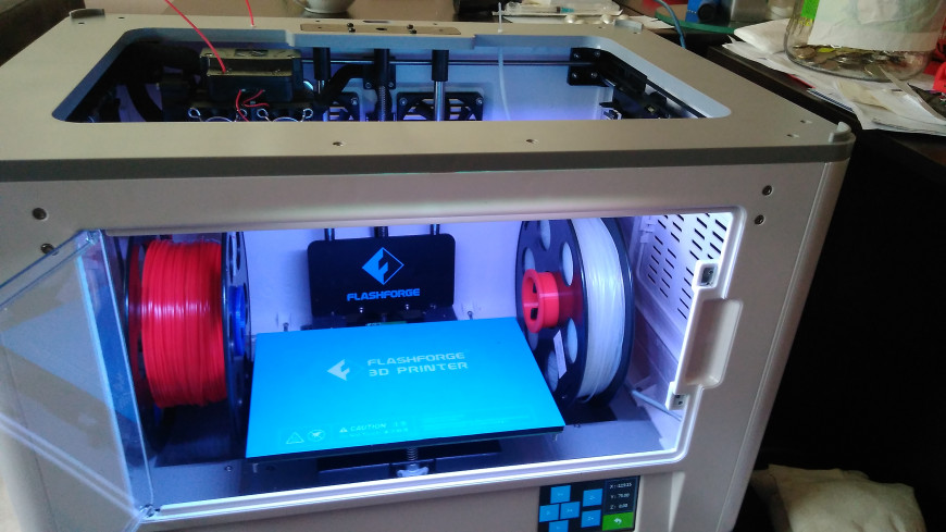 Модернизация 3D принтера FLASHFORGE Dreamer