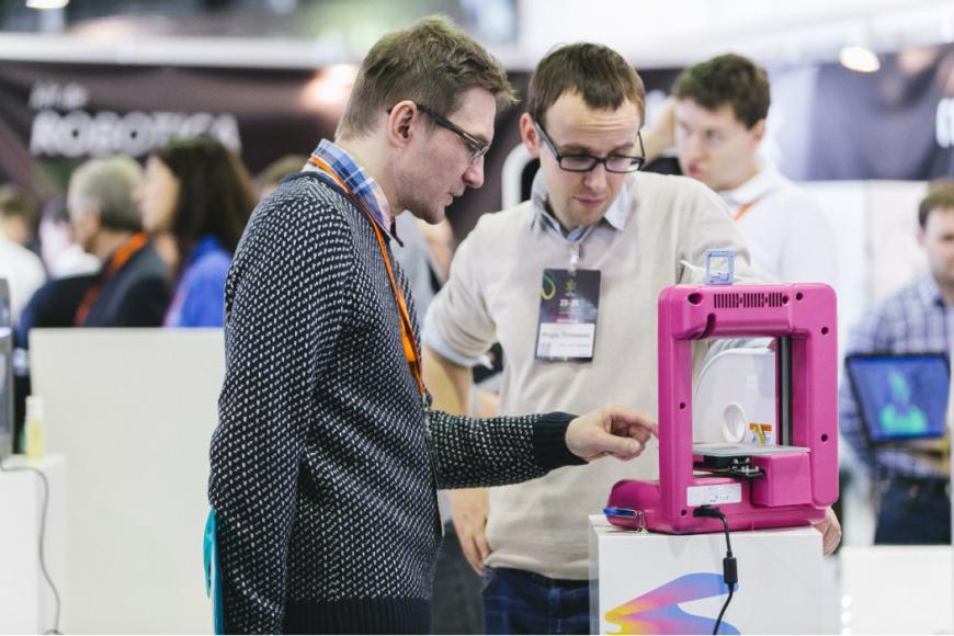 3D -печать и сканирование на Robotics Expo 2015