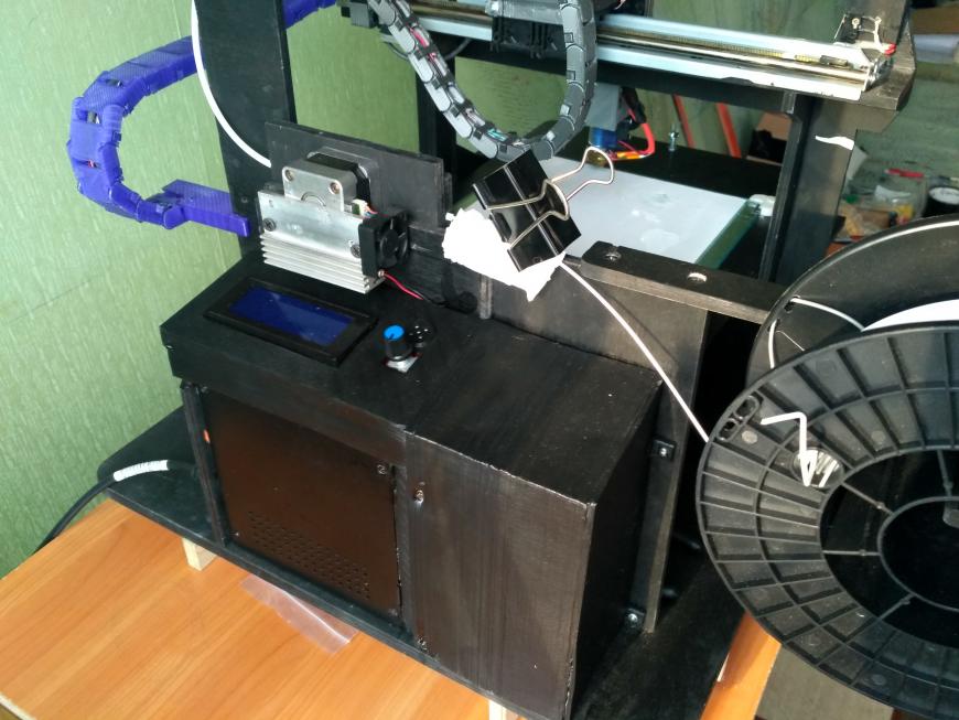 Самодельный 3D-принтер из фанеры и  запчастей от старых принтеров, DVD-приводов. Часть 3