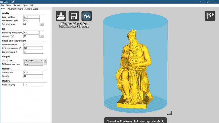 Обзор 3D принтера 3DQ Mini