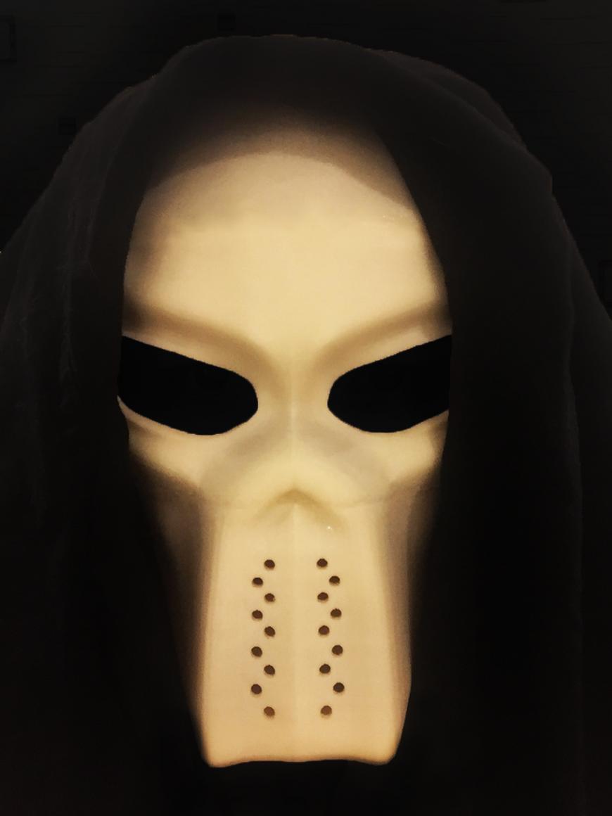 Проектирование и печать пейнтбольной маски... (правда получился ситх из Star Wars).