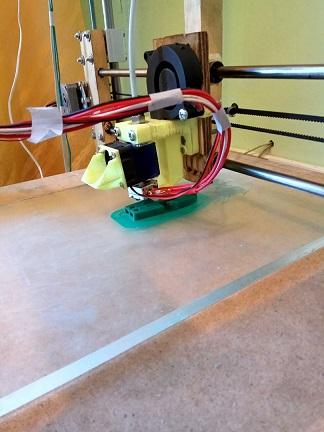 Самодельный 3D принтер из пудручных материалов. Бюджет около 5 тыс. Печать на холодном столе