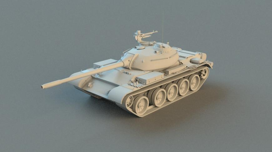 Печать танка на 3D принтере PICASO 3D Designer