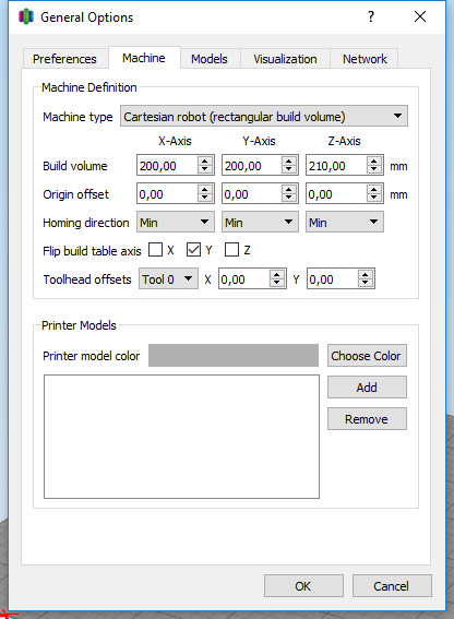 Настройка печати принтеров Picaso X Pro для слайсера Simplify3D