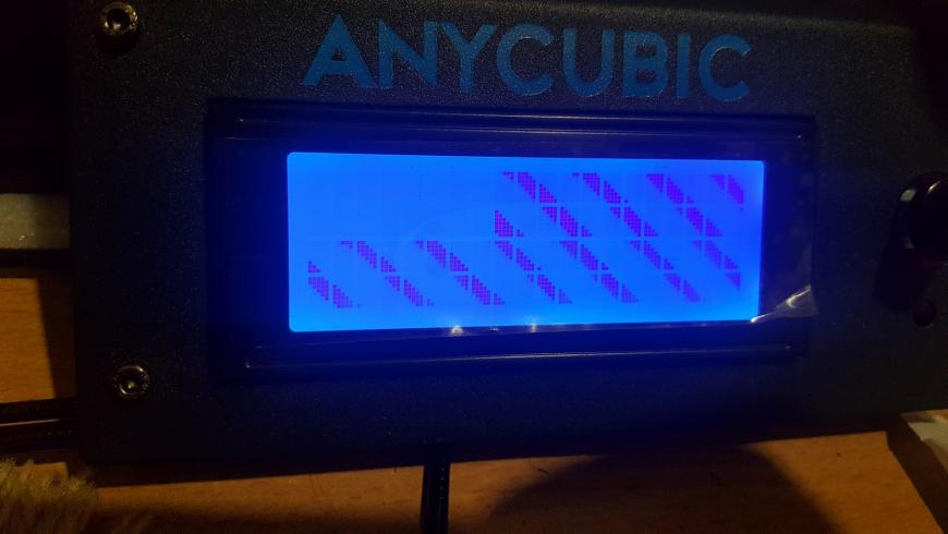 Проблемы с дисплеем Anycubic Kossel
