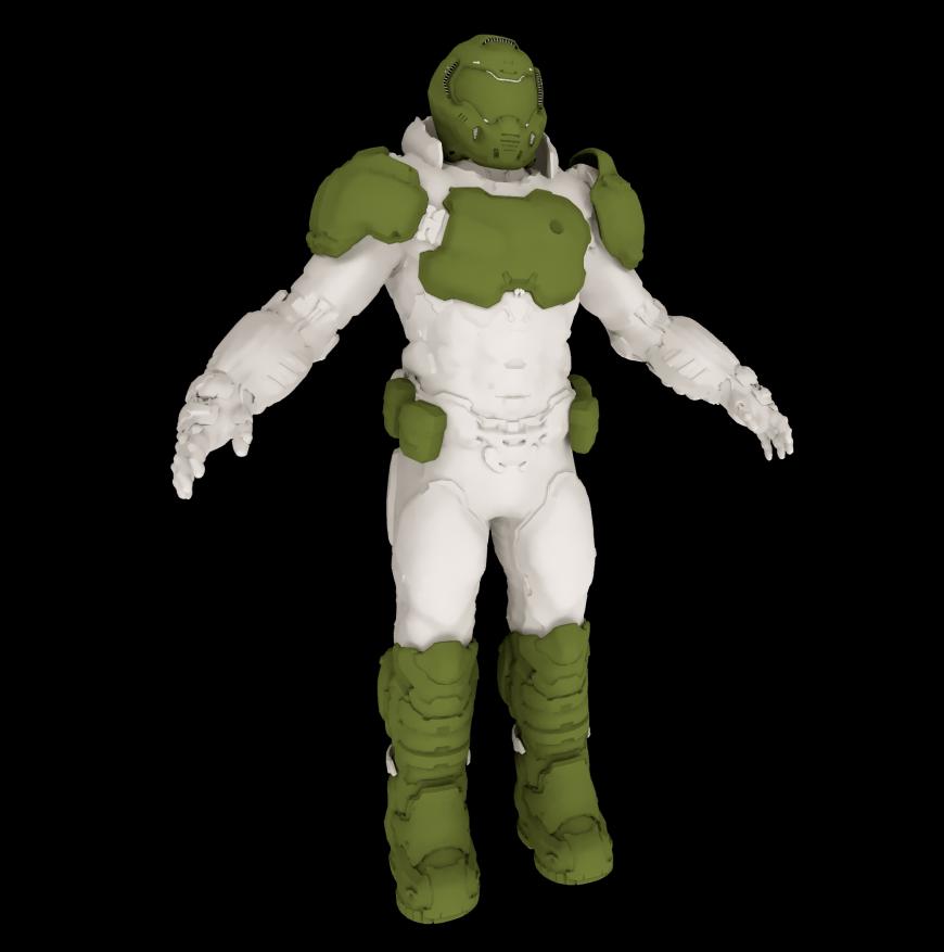 Создание косплейного костюма по игре Doom. Часть 1