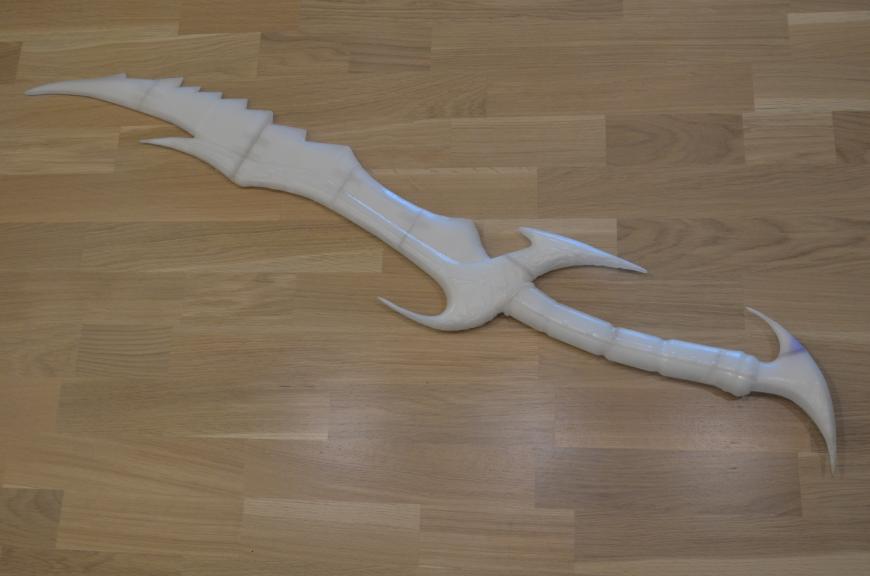 Создание даэдрического меча из серии игр The elder scrolls