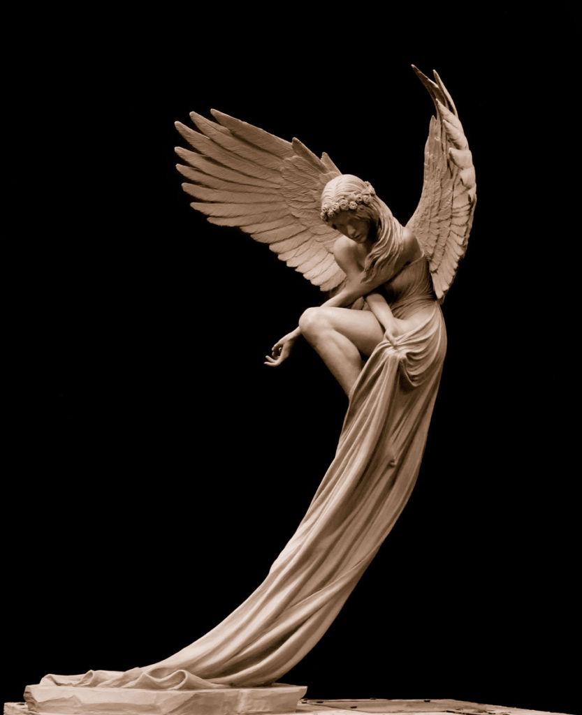 3D-моделирование любимой девушки в образе ангела.
