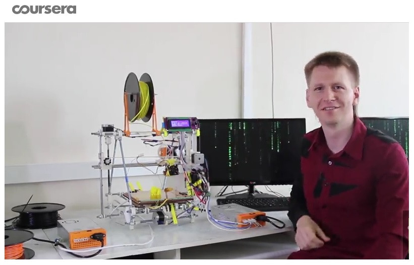 3D печать на Coursera от ТГУ для всех