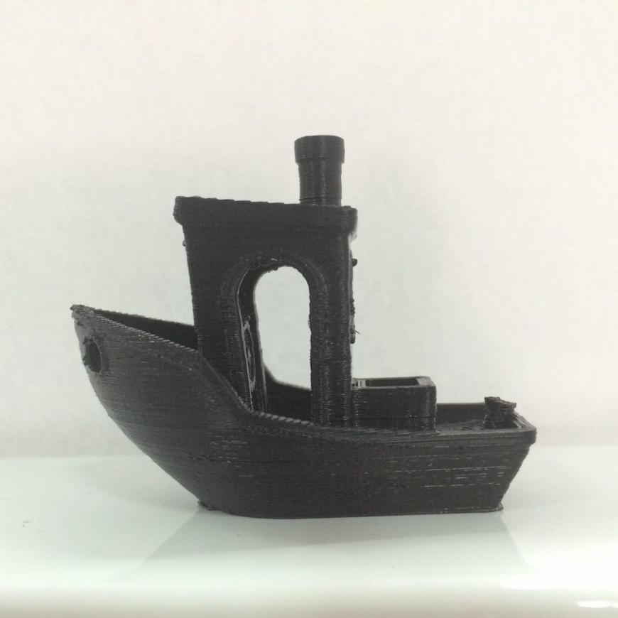 Проблема при печати тестового кораблика 3D Benchy