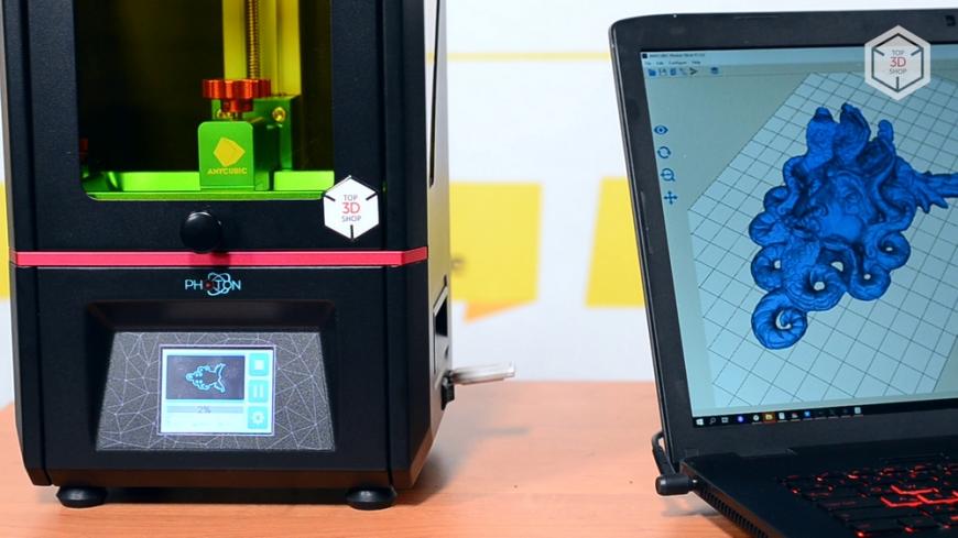 Anycubic Photon: мини-обзор недорогого фотополимерного 3D-принтера