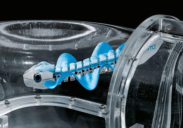 Инженеры Festo продемонстрировали 3D-печатного подводного дрона с плавниковым приводом