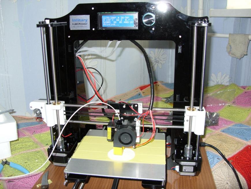 Мой первый 3D принтер - Infitary M508