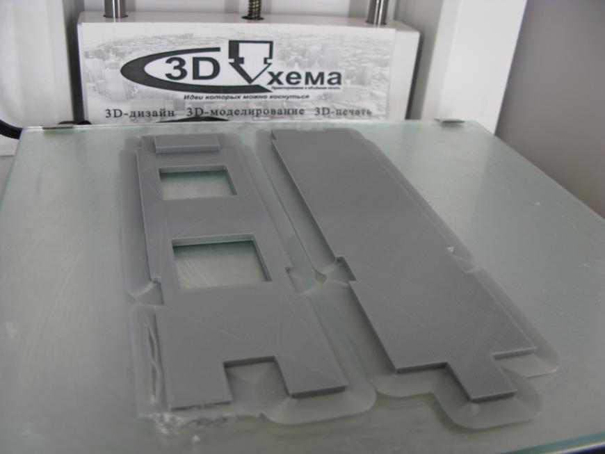 3Д печать сувенира-модели 'Специализированный вагон'