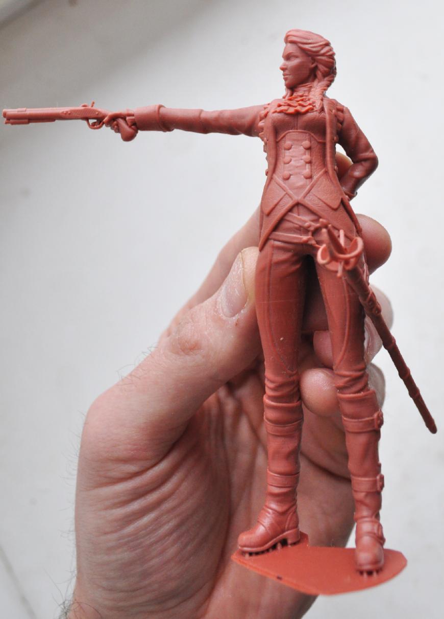 Lady Grace - фигурка 120мм, фотополимерная печать, EGL1.1