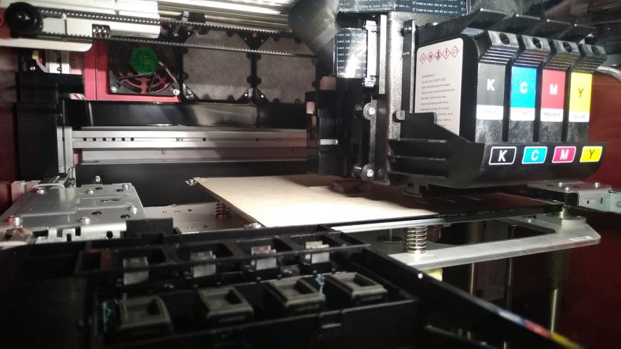 Цветной 3D принтер Da Vinci. Фоторепортаж с презентации Компании XYZprinting